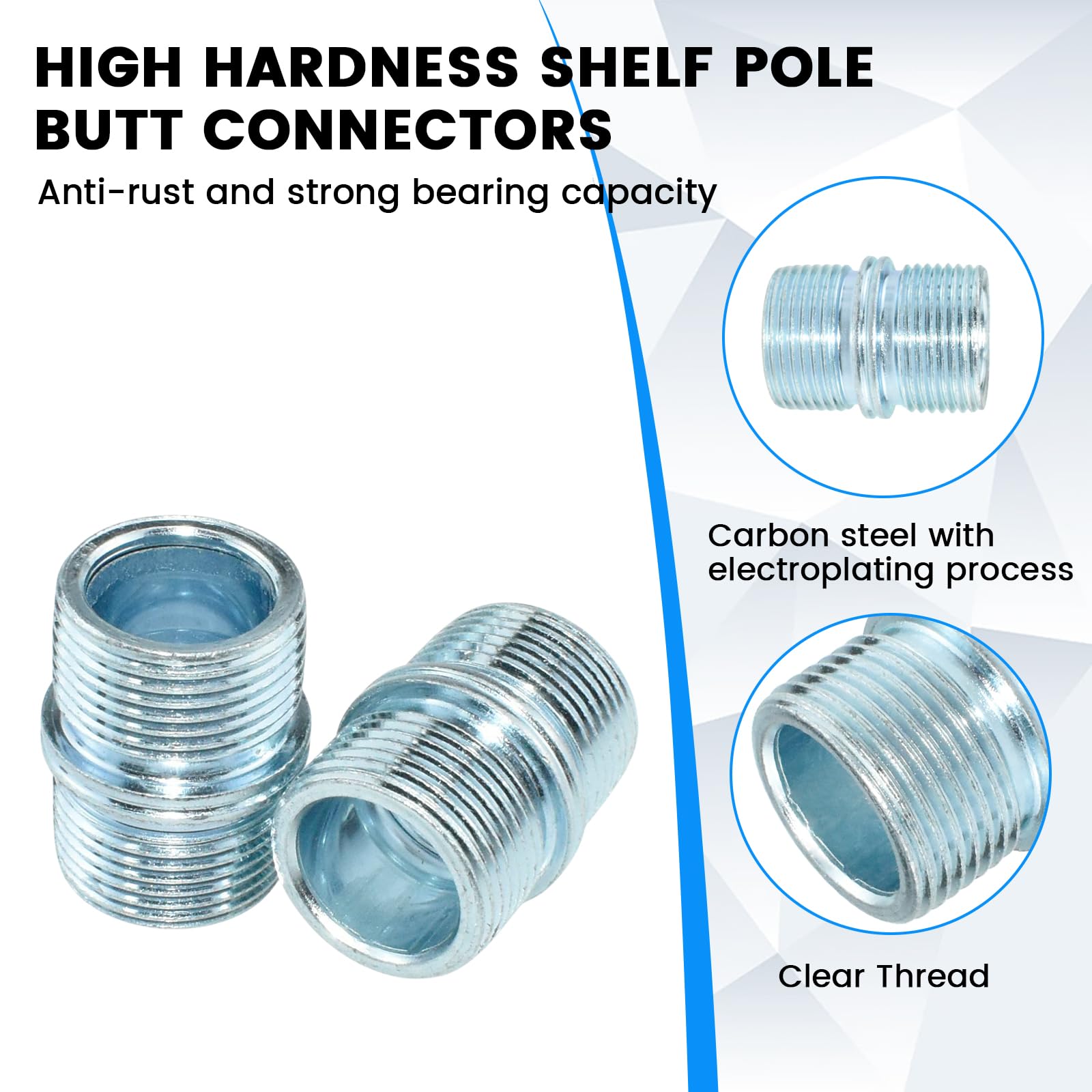 SDTC Shelf Clips - Secure Wire Shelving -5