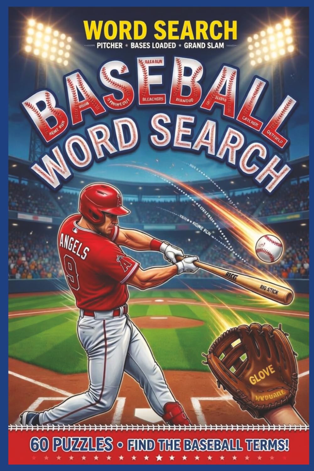 Baseball Word Search Puzzle Book: Enjoy Easy-to-Read Word Search Puzzles All About Baseball, Equipment, Teams & More | 6x9 Book | 60 Fun Challenges Perfect for Vacations, Road Trips & Quiet Evenings