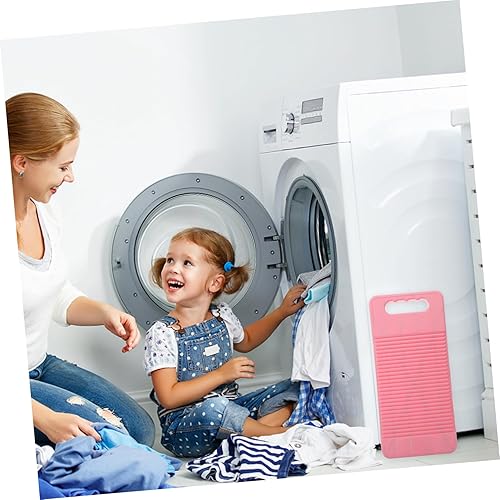 Miniatura 9 de Cabilock Tabla de lavandería Lavado de manos Herramientas de ropa antideslizante Washboard para uso doméstico Estilo aleatorio