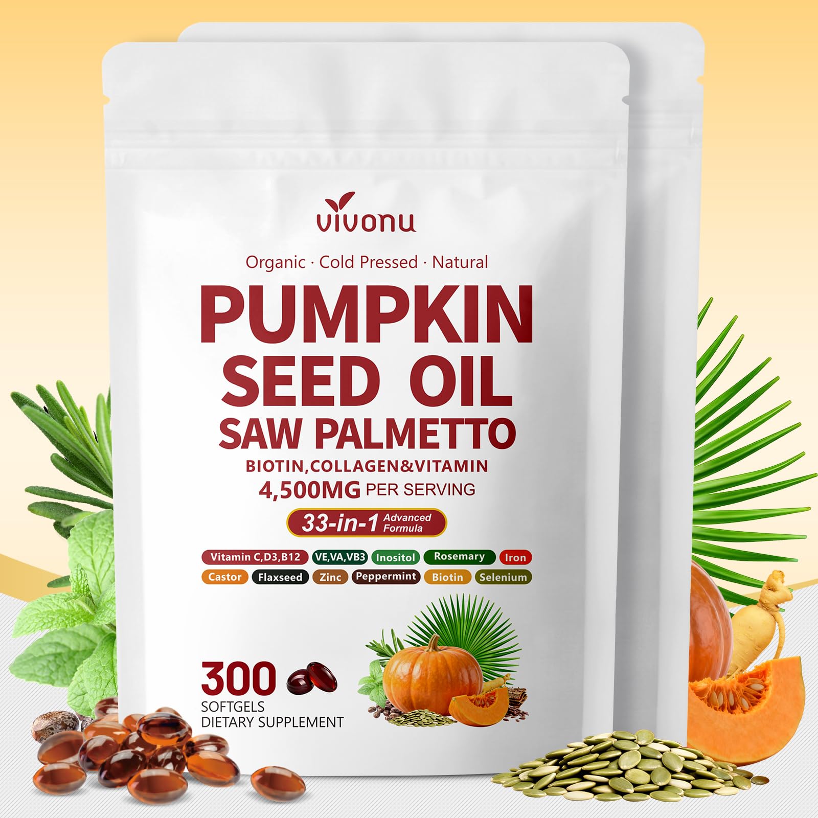 VivoNu Pumpkin Seed Oil