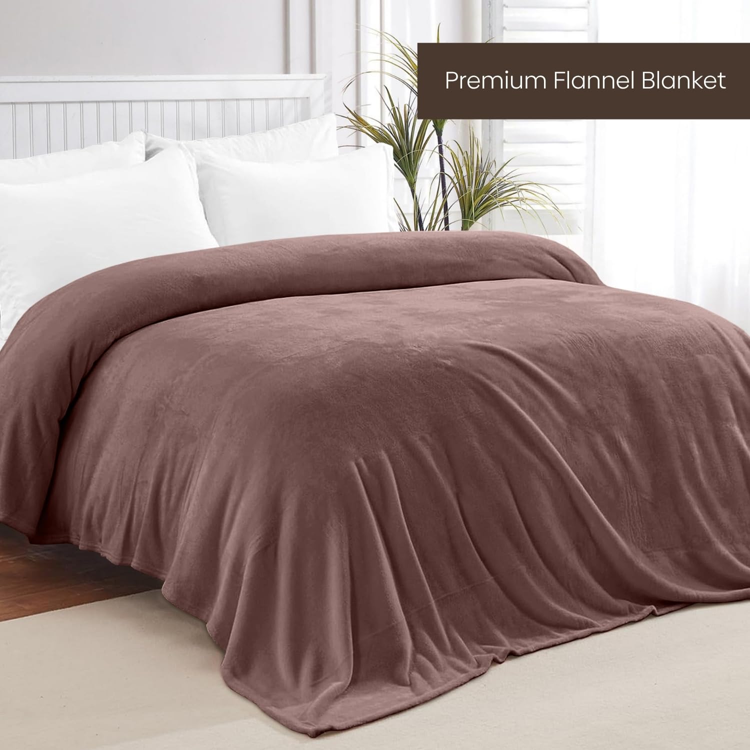 haus & kinder Soft Embrace Flannel Blanket - Ultra Soft -6