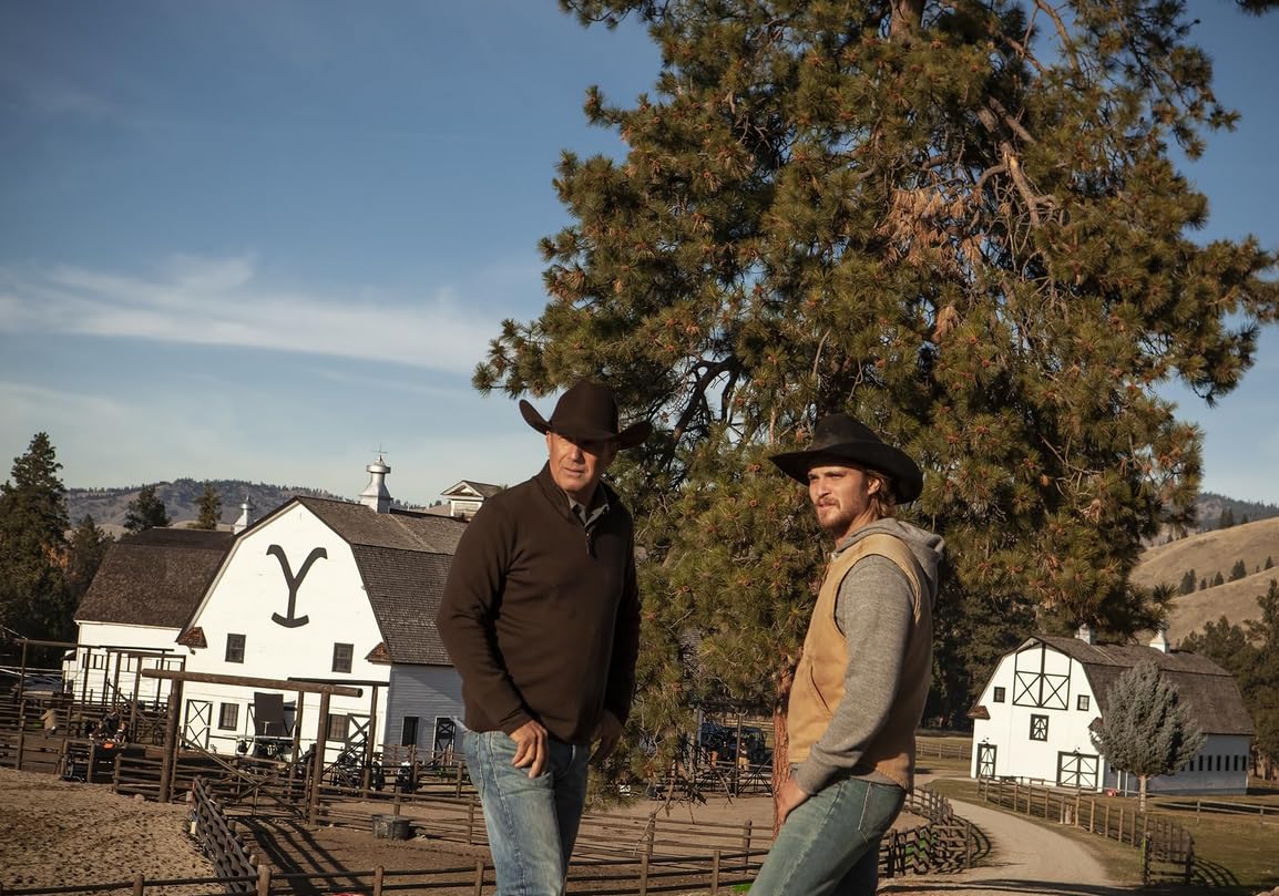 Yellowstone (2018–2024) : The complete Series (53 Episodes / 5 Seasons) - [DVD]