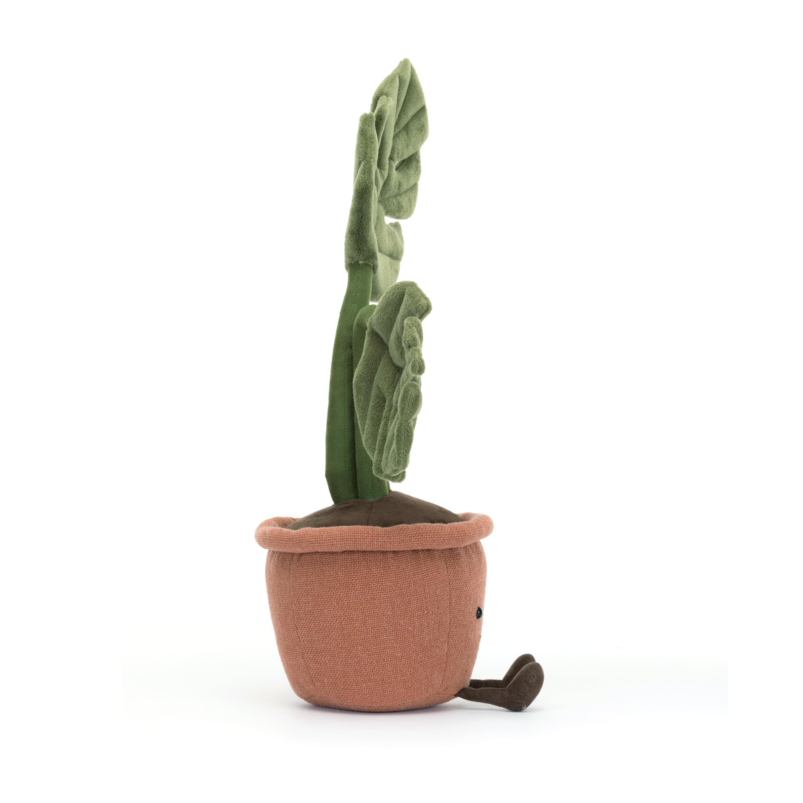 Amazon.co.jp: Jellycat Amuseables 鉢植えモンステラぬいぐるみ