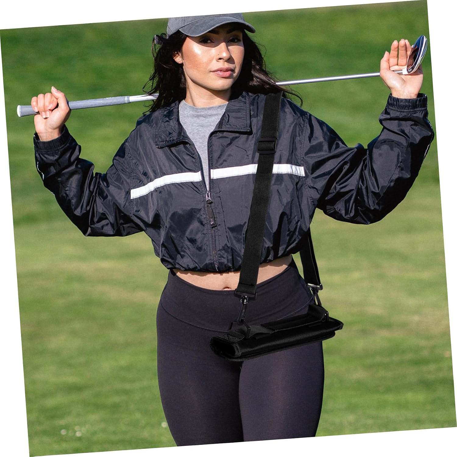 Lightweight Golf Clubs Bag Portable Pouch for Travel and Storage Compact Carrying Case for Golf Clubs