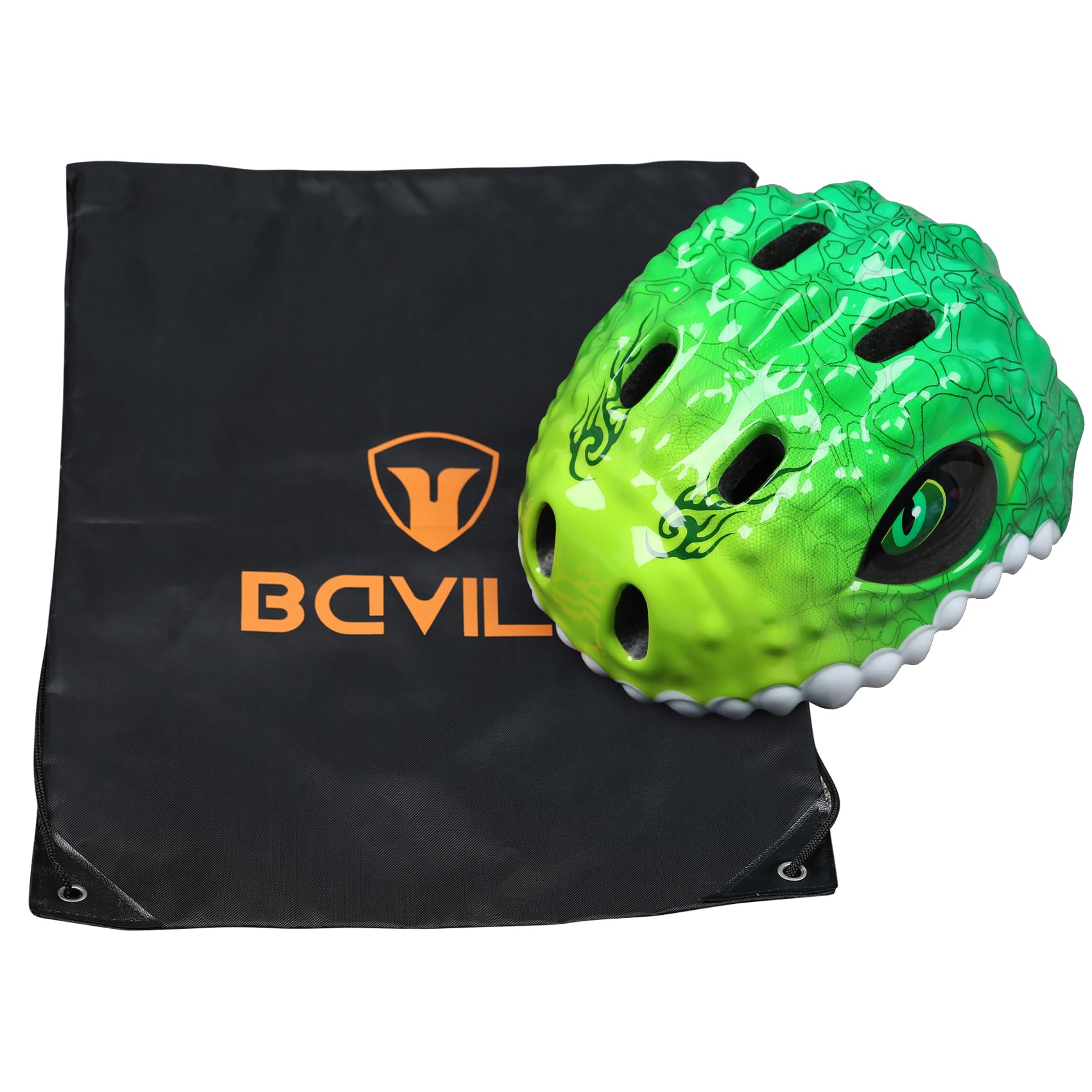 Kask rowerowy dla małych dzieci, kask dinozaura 3D, dla chłopców, dziewcząt, niemowląt, dzieci w wieku 1, 2, 3, 4, 5, 6, 7, 8 lat, lekki, regulowany, wielofunkcyjny, sportowy, hulajnoga, deskorolka