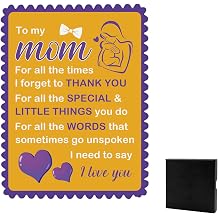 Gifts for Mom Fridge Magnets Birthday Gifts Cabinet Gift Decorations Ceramic Fridge Magnet Sentimental Mom Appreciation Birthday Gift for Mom with Gift Box