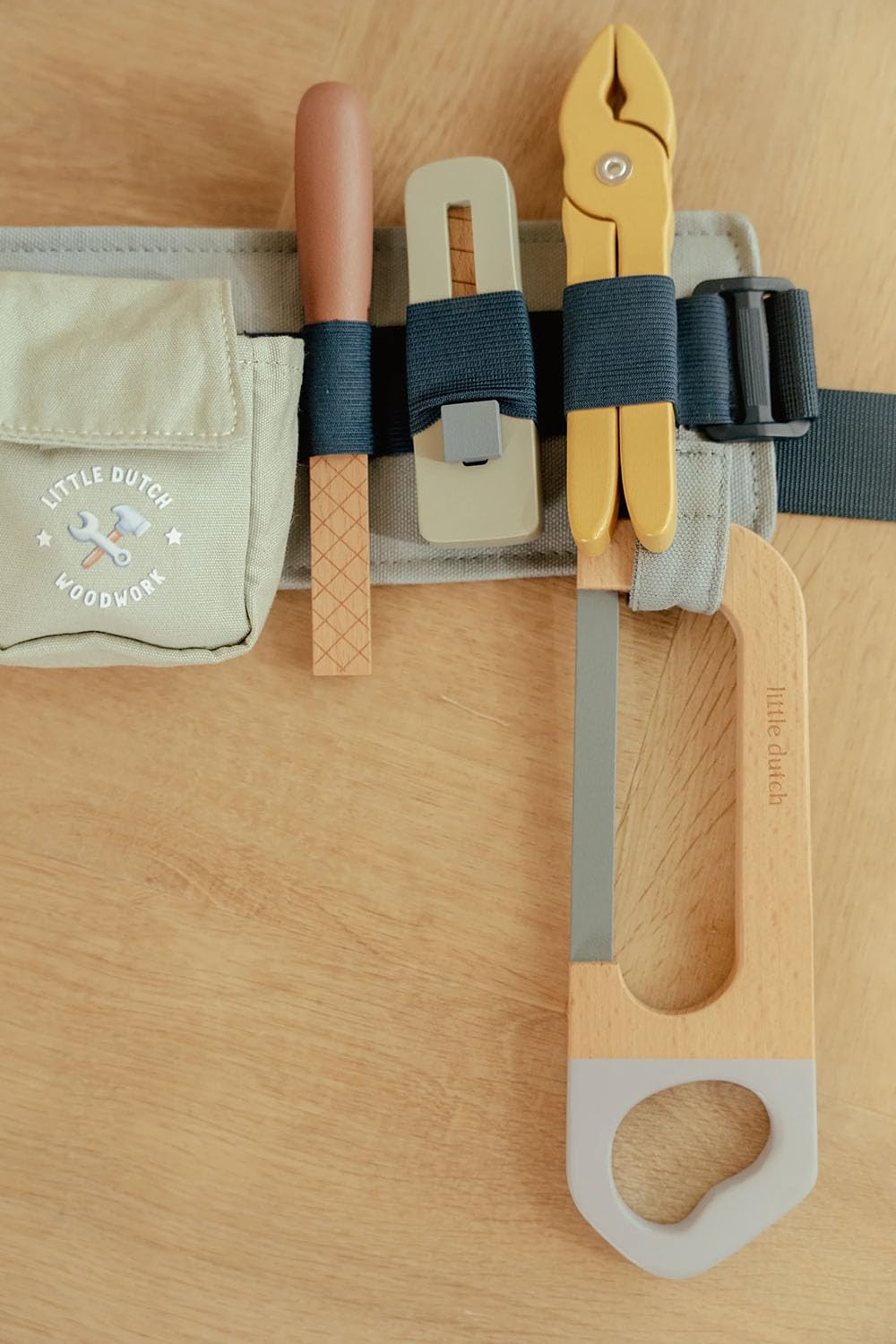 Little Dutch 2543 cintura attrezzi per bambini in legno - blu