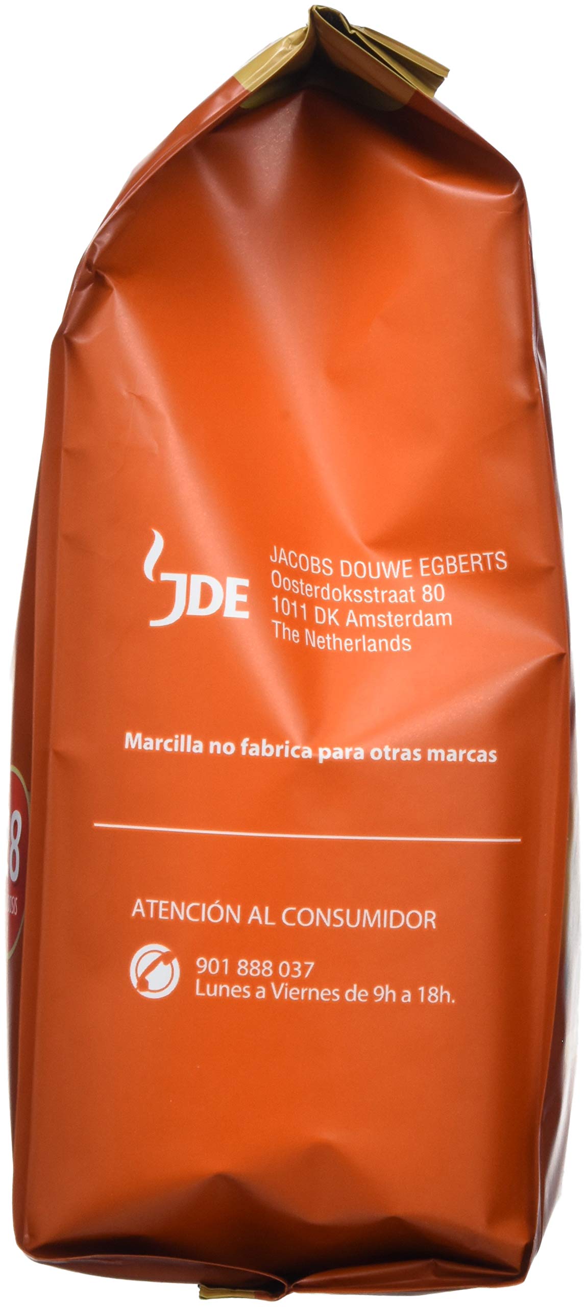 Marcilla Café Fuerte para Máquina Senseo - 5 Paquetes de 28 Monodosis (Total 140) & Gran Aroma Descafeinado - Pack de 5