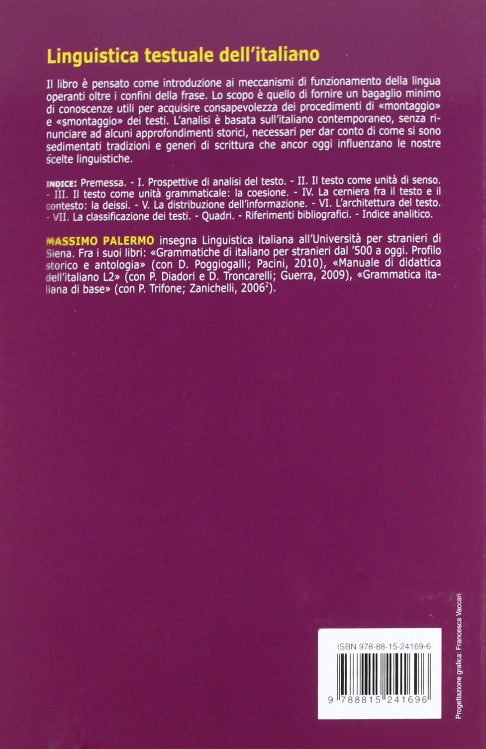 Linguistica testuale dell'italiano