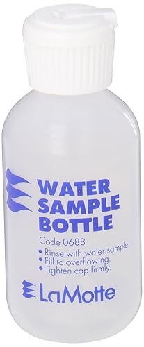 LaMotte 0688 Plastic ColorQ Water Sample Bottle, 2oz Capacity