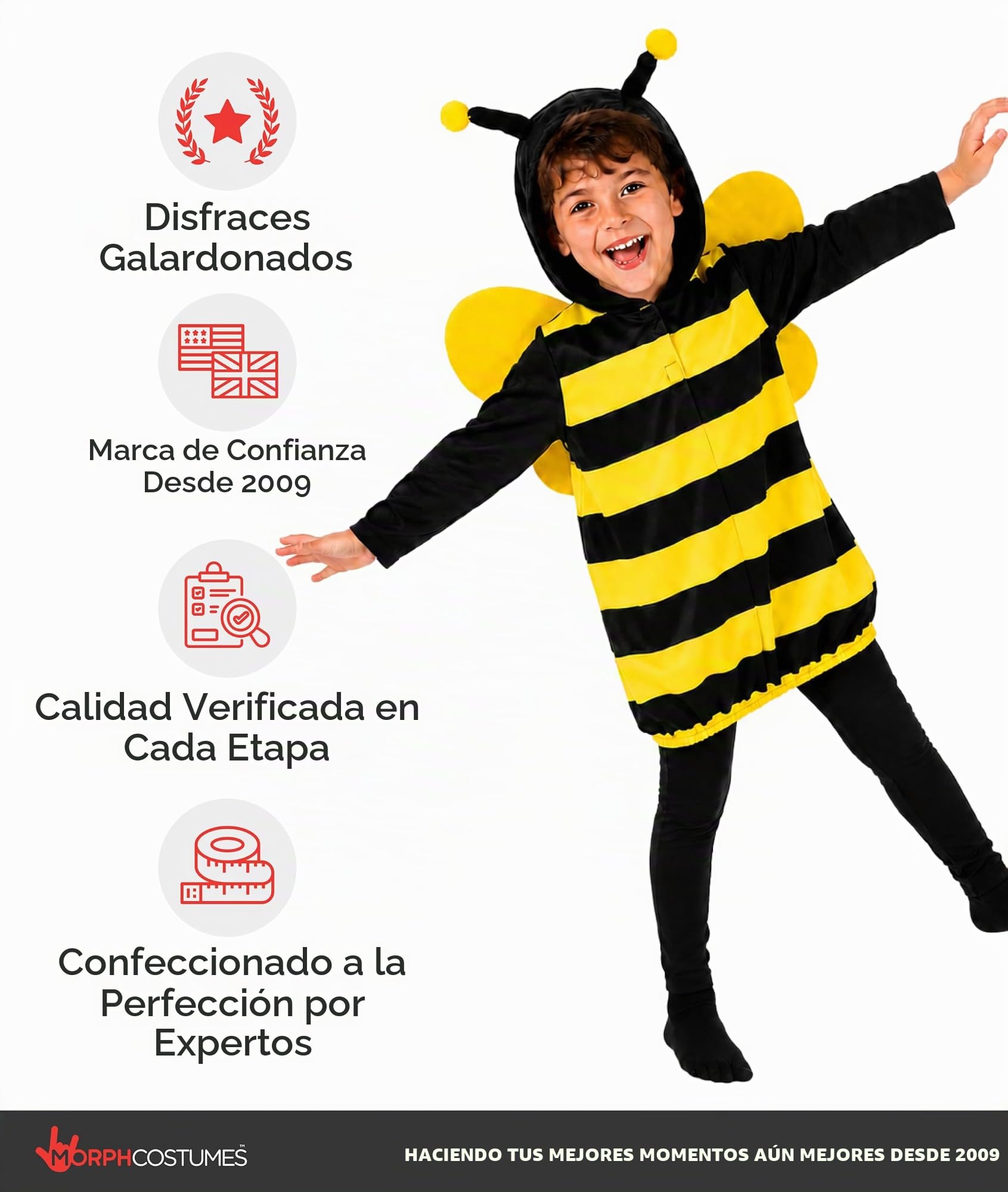 Fun Shack Disfraz Abeja Bebe, Disfraz Insecto Halloween Bebe