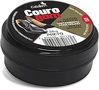 Casa Km Polidor De Sapatos Couro Bom Crème Preto 36G