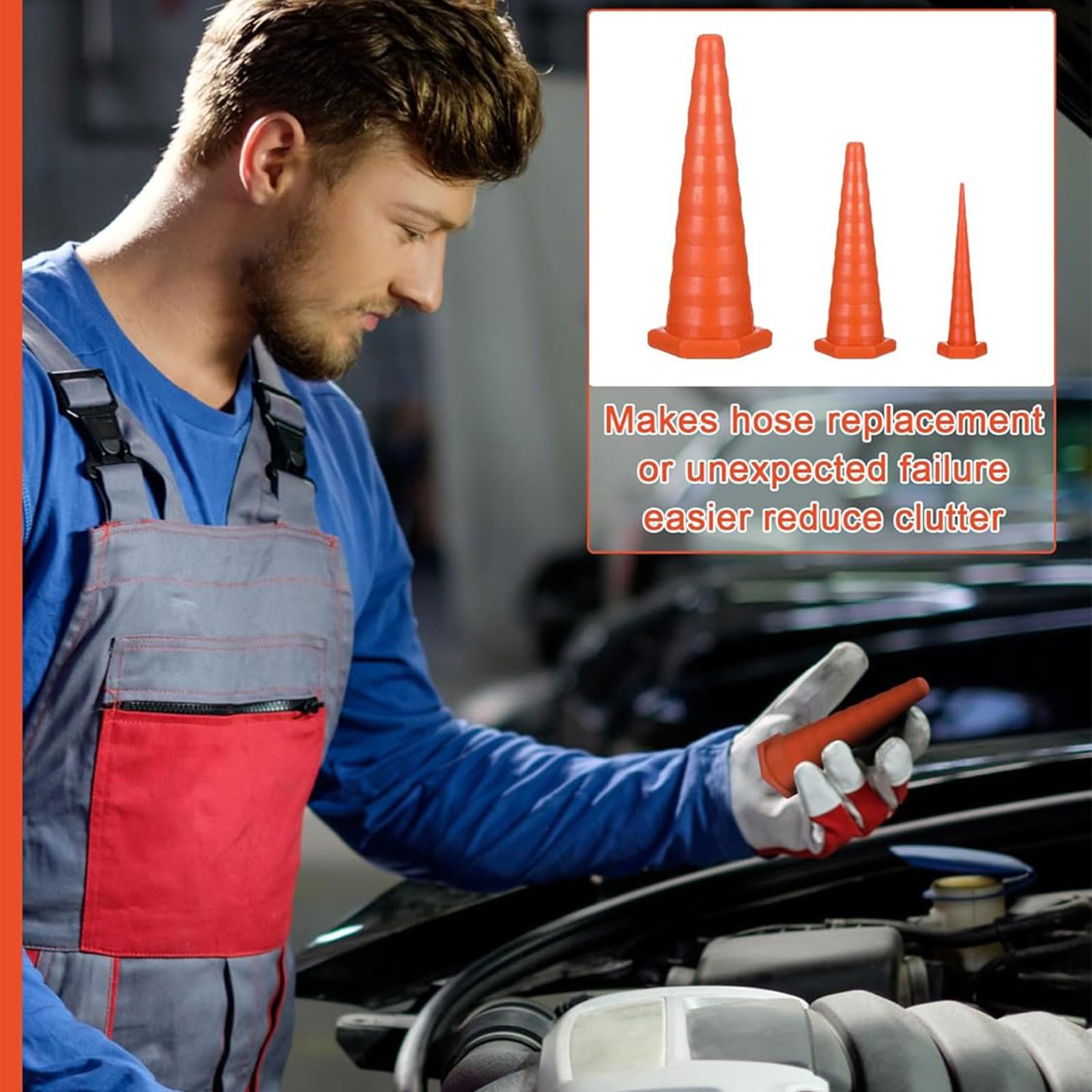 Lot de 35 accessoires pour pistolets à colle en silicone, y compris les grosses, moyennes et pointes, durabilité améliorée, pointes de colle réutilisables et stables