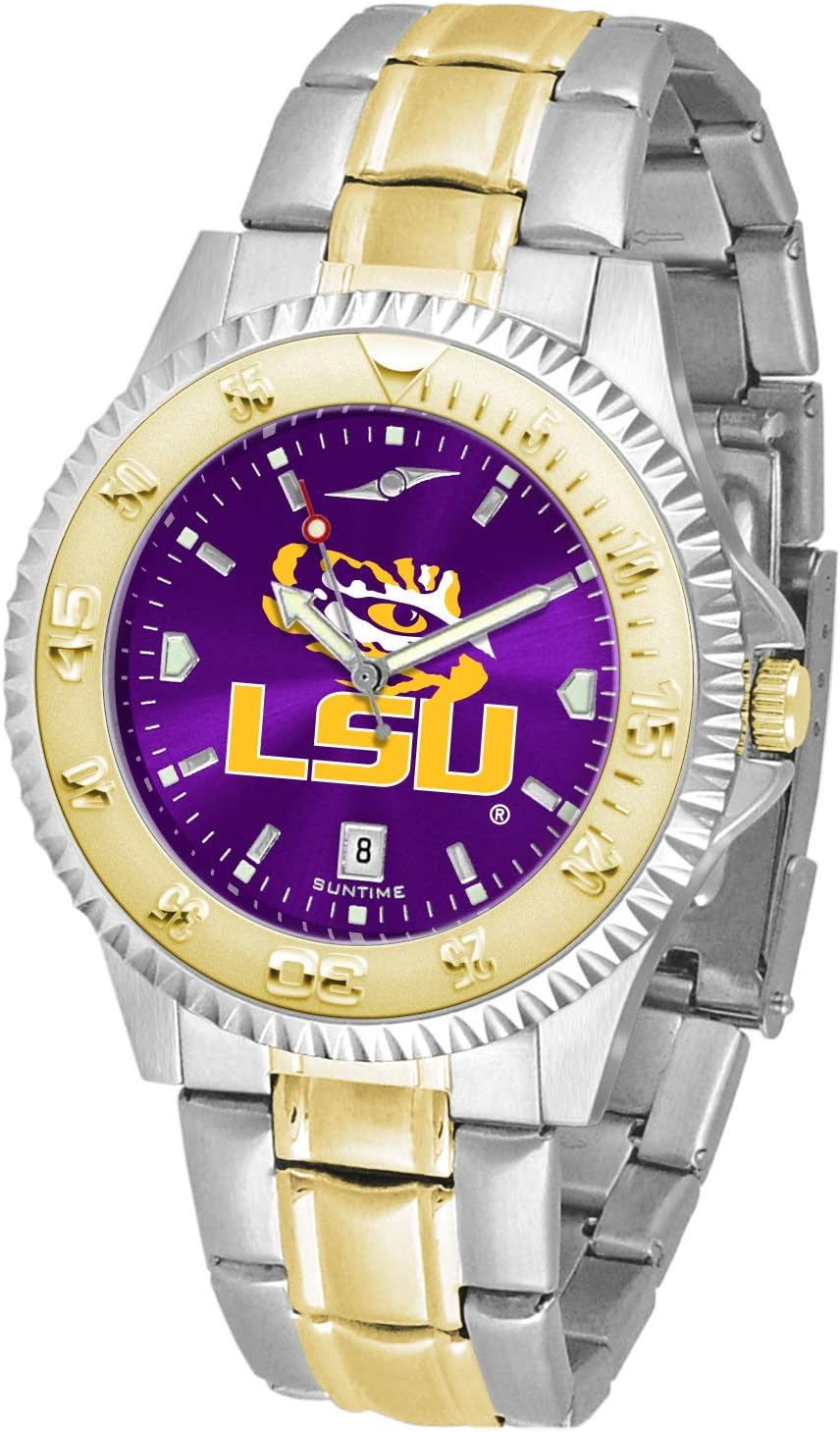 SunTime Men's Collegiate Competitor Watch Two-Tone AnoChrome