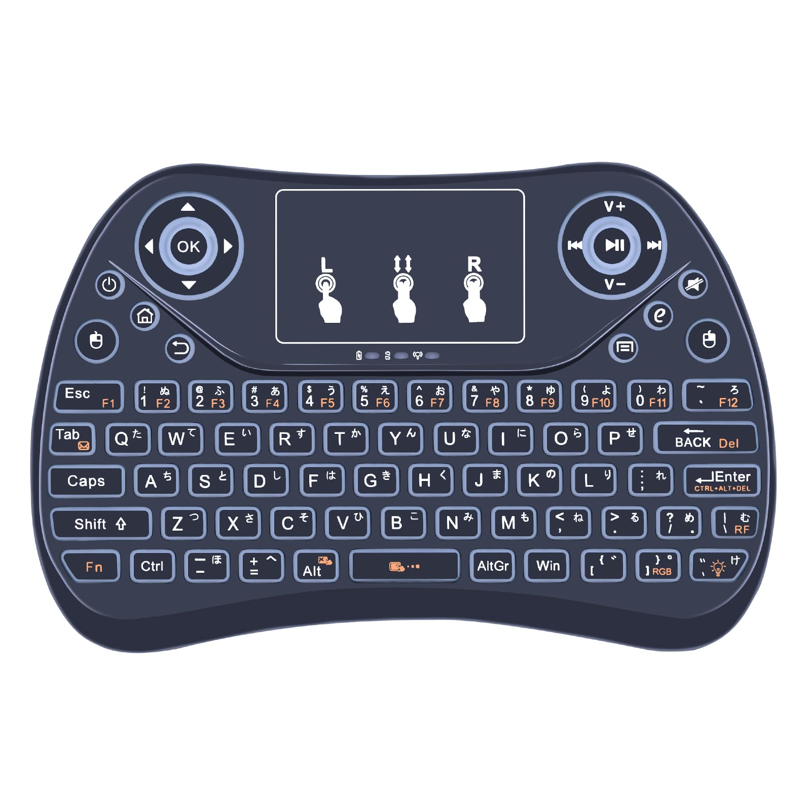 Amazon | ミニキーボード for Ewin Bluetooth 4.0 タッチパッド搭載