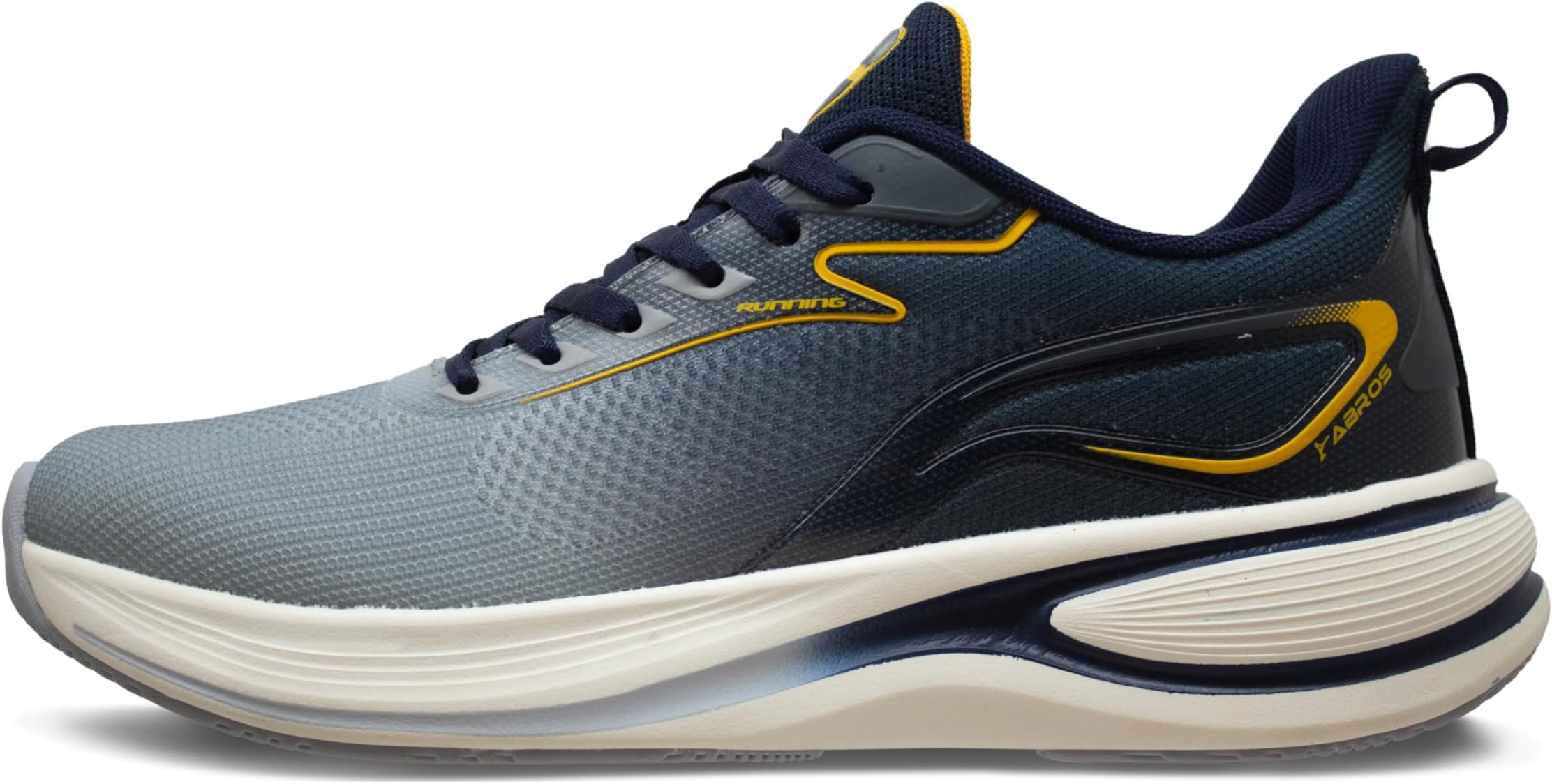 ABROSMen's ASTRA Sports Running Shoes with Superior Cushioning | Memory Foam Insole Casual Sneaker