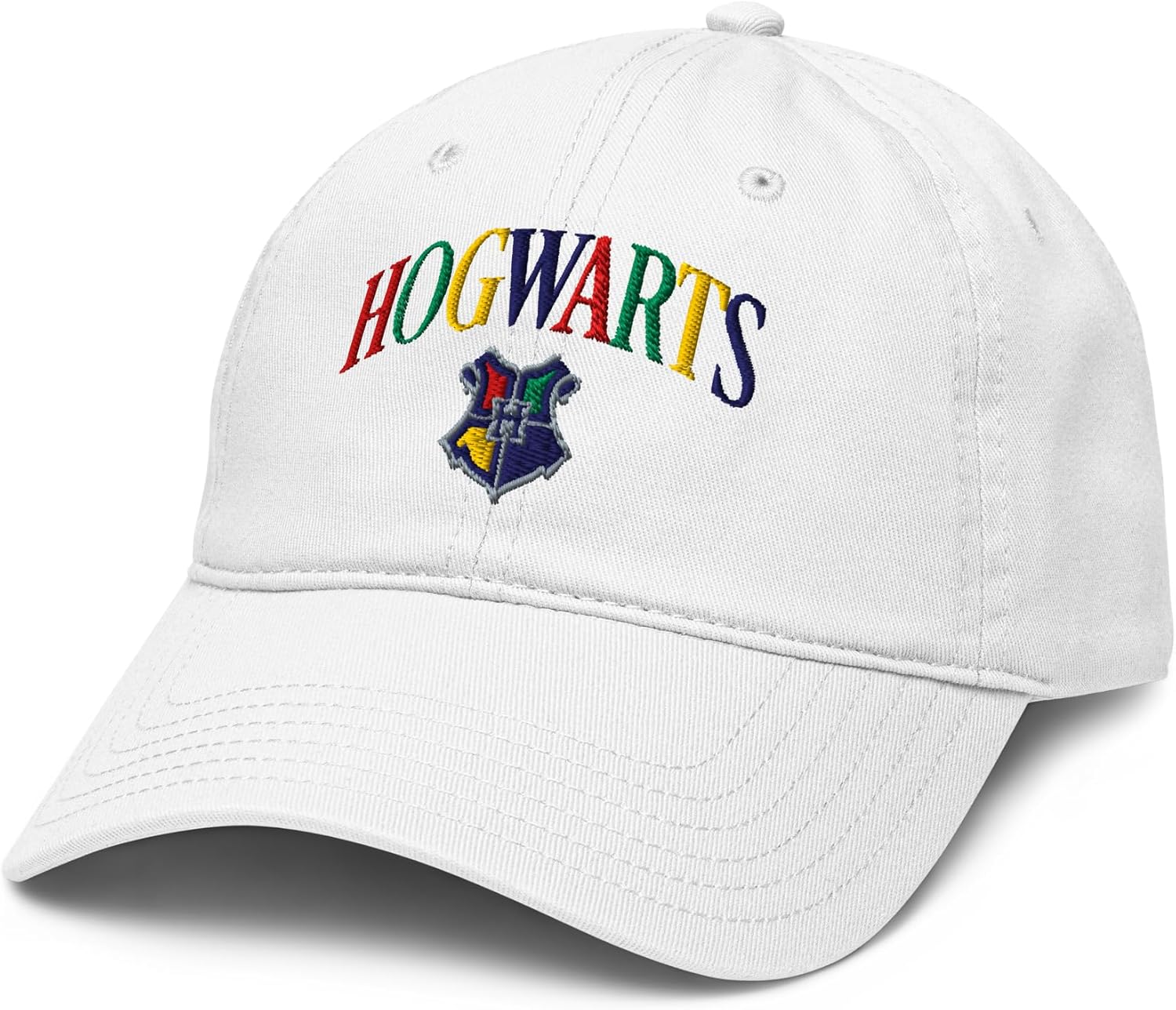 Hogwarts Colorful Crest Adjustable Baseball Hat