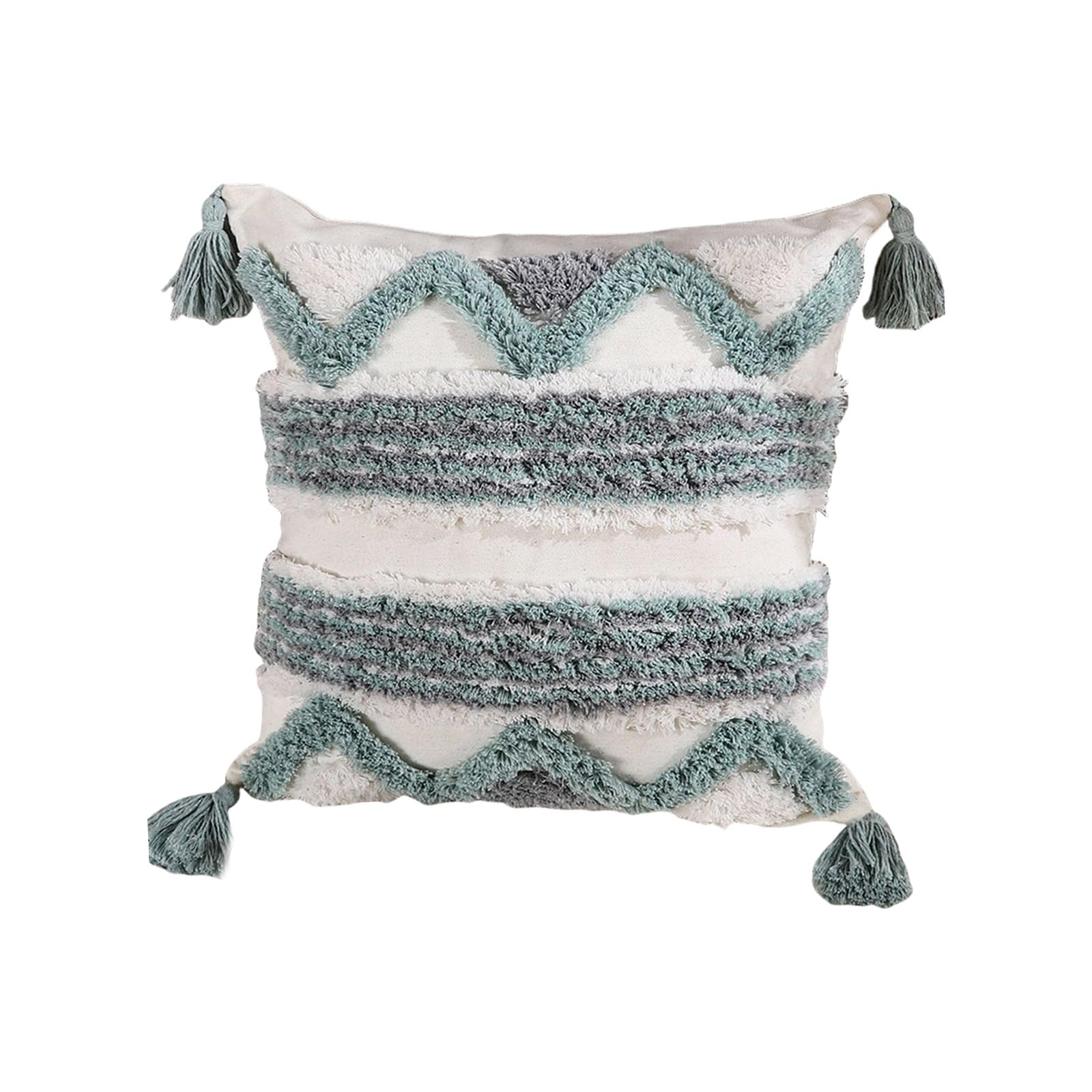 carotoe Pillow Covers Pillowcase with Exquisites Embroidery, Pillow Sleeve Perfect for Lounges and Study Space Throw Pillowcase