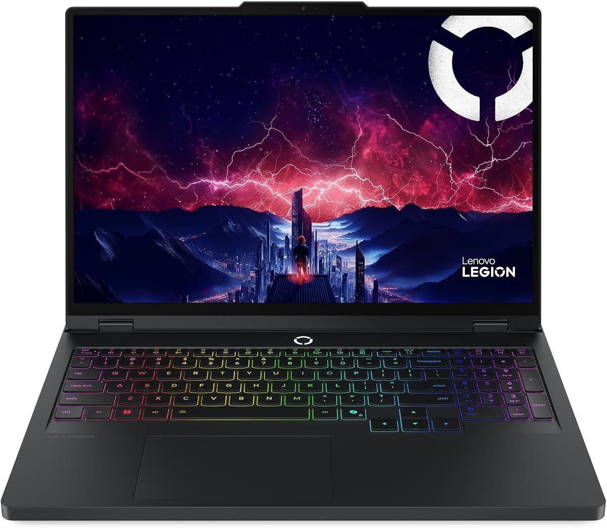 Lenovo Legion Pro 5 16ADR10 Gaming Laptop, 16" WQXGA OLED 165Hz Display, AMD Ryzen 7 8745HX, 24GB DDR5 RAM, 1TB SSD, NVIDIA GeForce RTX 5060 8GB, RGB Backlit ENG Keyboard, Win 11, Eclipse Black