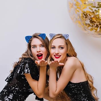 HIWIND Leopard Ears Cat Ears Headband Cheetah Ears Headband