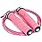 WOD Nation Adjustable Jump Rope - Speed Jump Rope Cables 2.2mm & 3.3mm for Agility - Ergonomic Handles & Smooth Spin for Fitness Equipment - Compact & Portable Workout Equipment - Pink, 11 ft