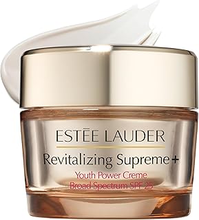 Estée Lauder Revitalizing Supreme+ Youth Power Cream | Face Moisturizer with Hyaluronic Acid & Peptides | Anti-Aging