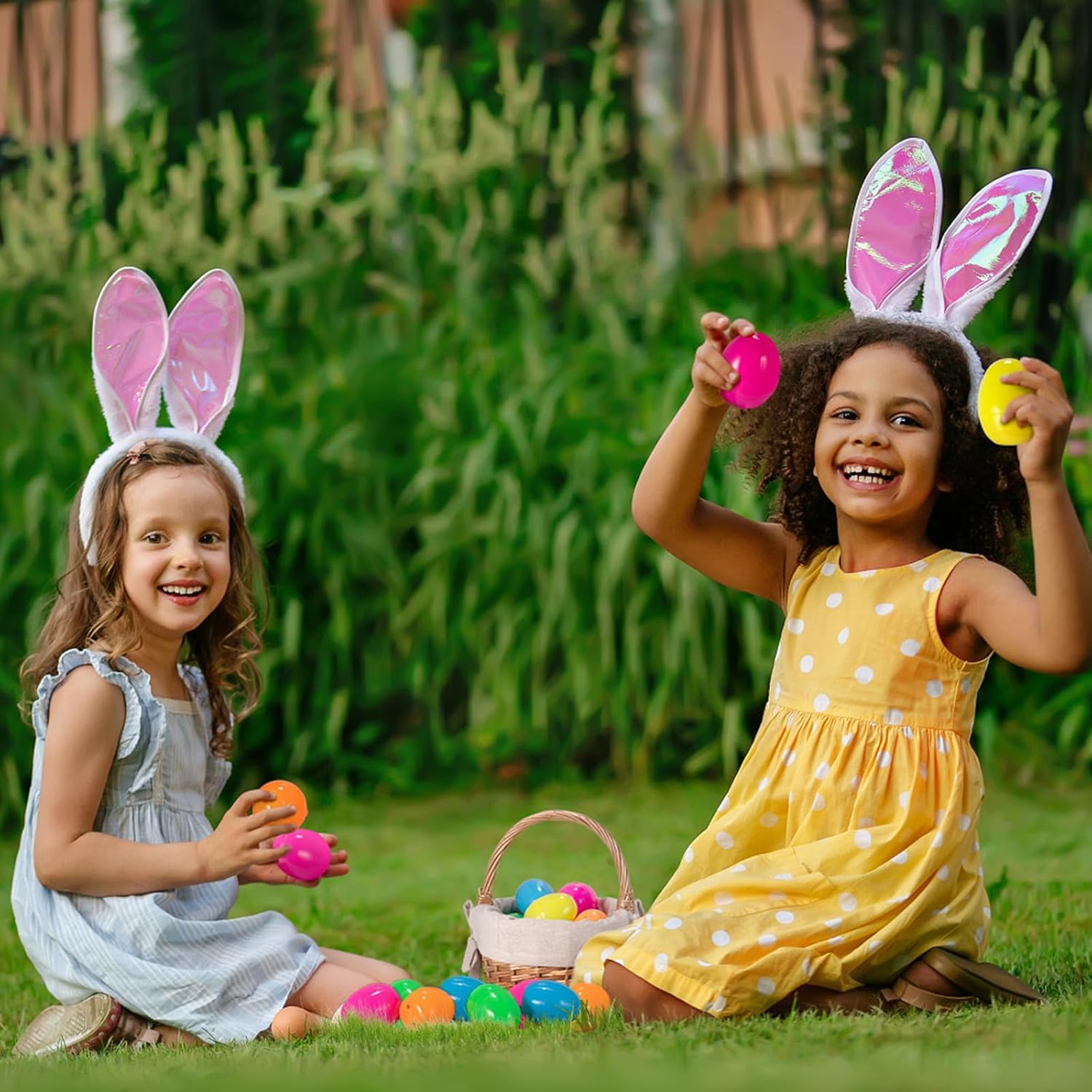 24 PCS Prefilled Easter Eggs with Mini Plush Animals Toys Easter Basket Stuffers/Fillers for Kids Toddlers Plastic Easter Eggs Stuffed Animals Gifts Eggs for Easter Egg Hunt Prizes, Party Favor - Image 4