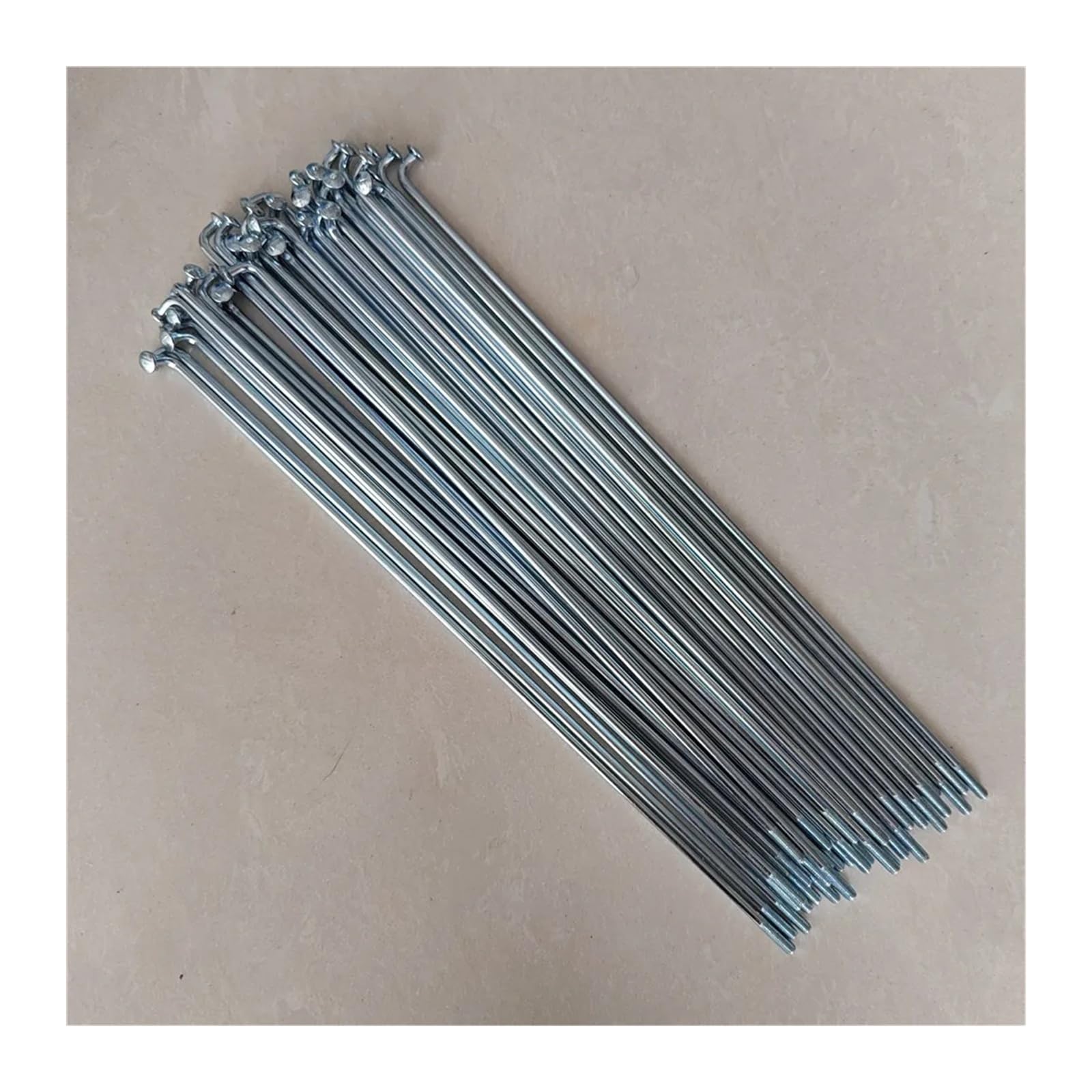 12G Diametro 2,5mm for Raggi Bicicletta Lunghezza 170-305mm Acciaio 40PZ con Nippli