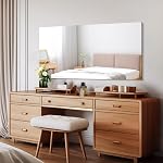 CILIBER Frameless Mirror, 24x48 inch Bathroom Mirrors for Wall, Upgraded Shatterproof Vanity Mirror Over Sink with Polished Edge for Bathroom,Bedroom,Living Room and Entryway