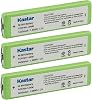 Kastar 3-Pack Batería 7/5F6 1.2V Ni-MH Reemplazo para HHF-AZ09, HHF-AZ01, RFKFHFAZ09PM, HHF-AZ201S, HHF-AZ01T, HHF-1PSC, RP-BP140H, RP-BP61, RP-BP61PY, SL-CT730, RQ-S15, SJ-MR220, RP-BP62 1