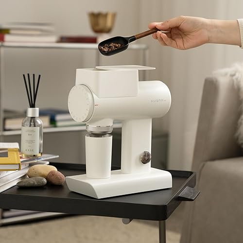 Miniatura 4 de TIMEMORE Sculptor 064S Flat Burr Coffee Bean Grinder, Electric Espresso Grinder with Stepless Coarseness Adjustment, Suitable for Pour over, French