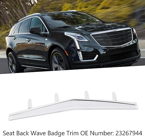 Miniatura 3 de Emblema de respaldo de asiento 23267944 Interior Crest Shape Badge Trim para ATS XTS CT6