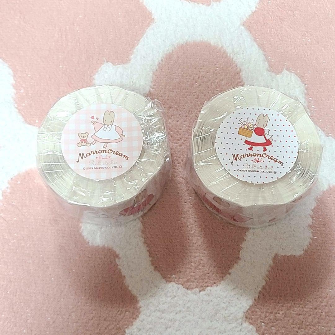 creamtea様　シール、テープセット Amazon.co.jp: アロマンティック マロンクリーム シール テープ