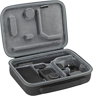 Linghuang Osmo Action 4 Carrying Case for DJI OSMO Action 4 / Action 3 Camera Accessories Hard Case Travel Case Compatible with DJI Action 3 / 4 Adventure Combo
