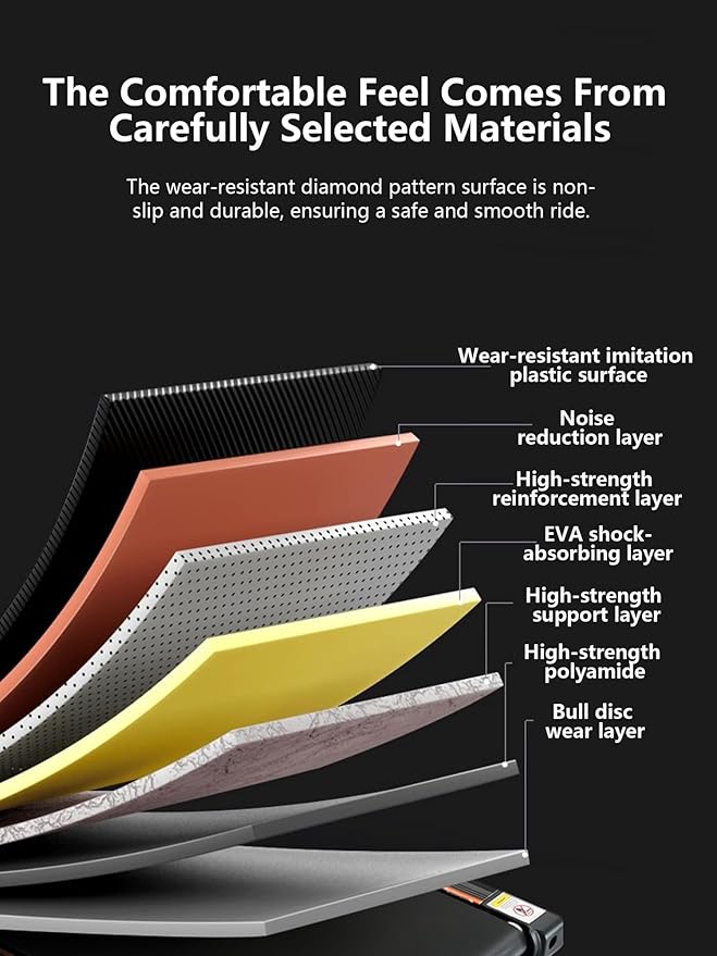 Caminadora Plegable SupeRun con Inclinación 3 en 1, Motor 2.2HP, 220LBS miniatura 5