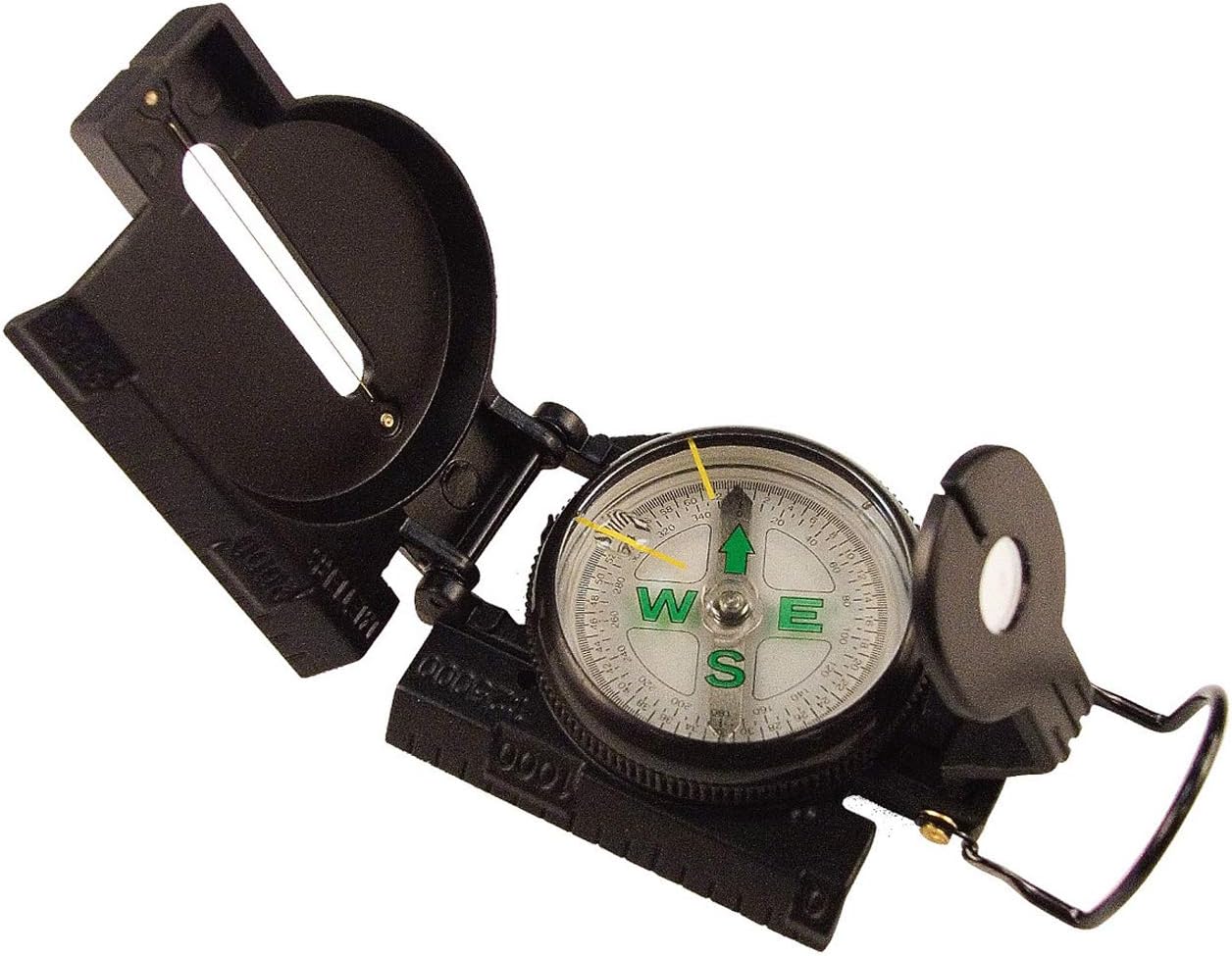 Rothco Black Tacticale Engineering Lensatic/Marching Compass,black