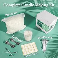 Vista 2 de SAEUYVB Cera de vela de soja natural y cera de vela de soja para hacer velas, 2 libras de cera de soja para hacer velas, cera de vela de soja