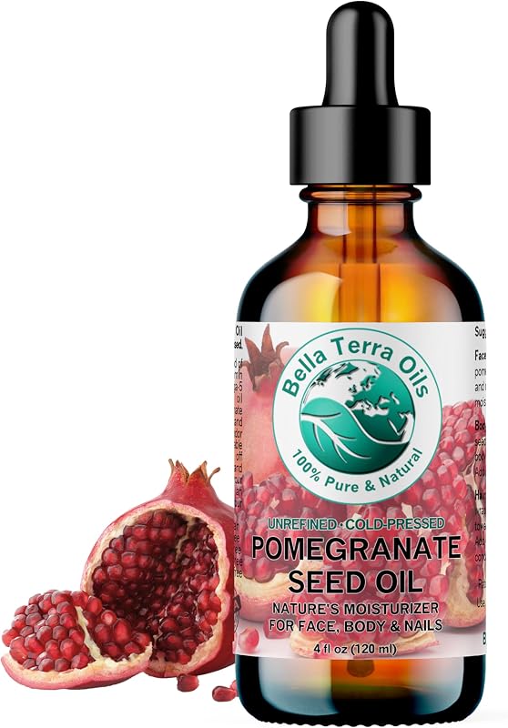 Bella Terra Oils Óleo de Semente de Romã Orgânico, 113 g