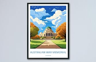 Australian War Memorial Travel Print Wall Art War Memorial Wall Hanging Home Decor Poster Art Lovers Australia Travel Photo Print,127