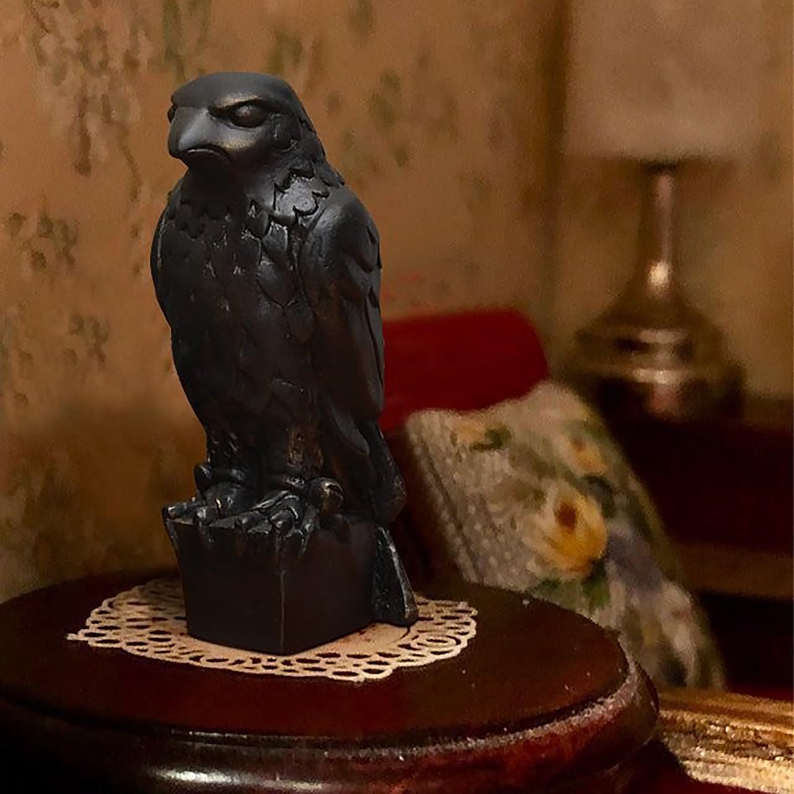 Maltese Falcon Standbeeld Prop Met Geheim Compartiment, 1941 De Maltese Falcon Movie Prop Replica Handgemaakte Hars Sculptuur Goed