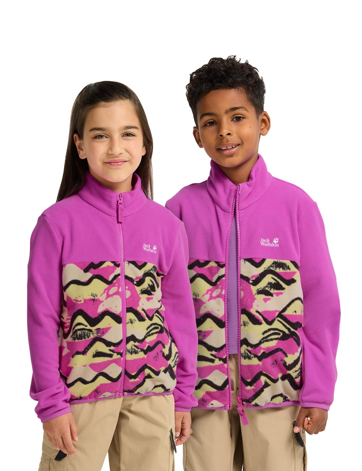 Jack Wolfskin Mädchen Paw Era 100 Print Fz K Jacket