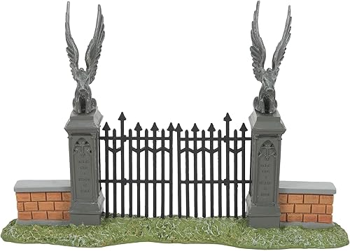 Miniatura 1 de Department 56 Harry Potter Village Accessories Hogwart's Gate Figurilla, 4.75 pulgadas, multicolor