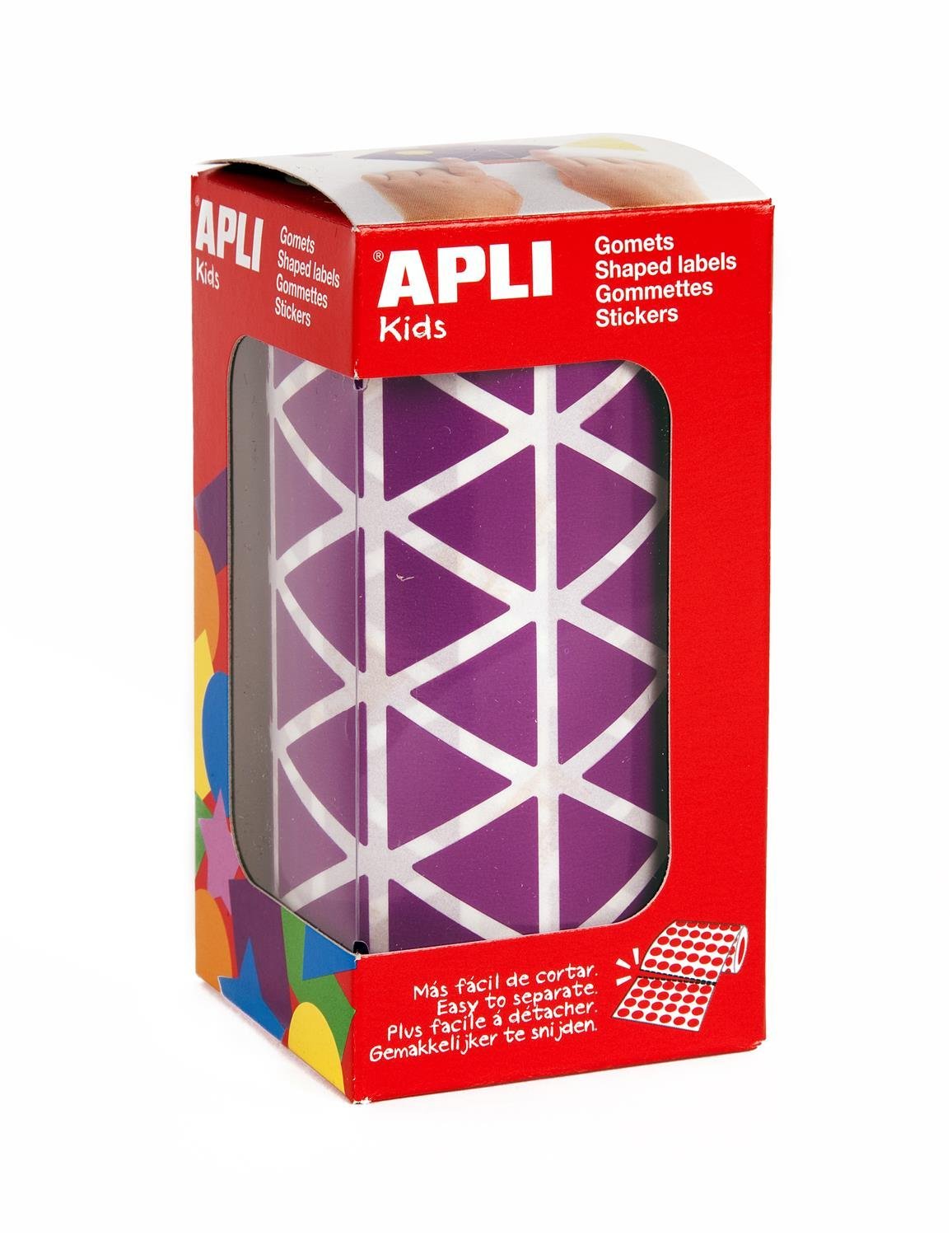 APLI Kids Gomets Roll Triangular 20 mm Lilac
