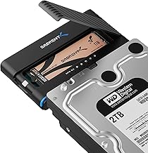SABRENT USB 3.2 Type C M.2 PCIe NVMe + 2.5/3.5インチ SSD & HDDコンバーター [DS-UCMH]