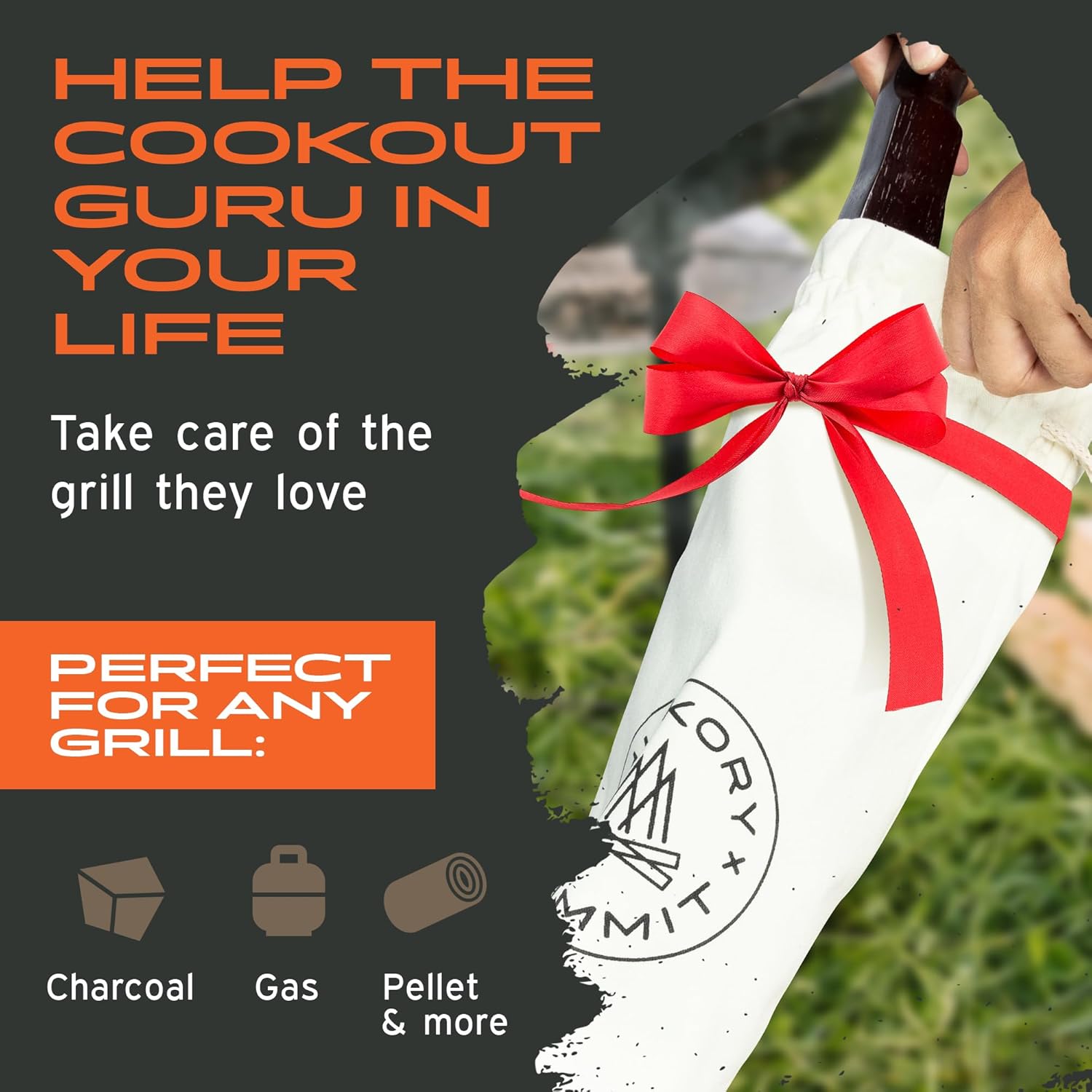 Steam Grill Brush Bristle-Free – Stainless Steel, No-Wire BBQ Grill Brush - Steams Ice as it Cleans Grates – 3 Lb., Heavy-Duty Cleaning Machine by Hickory Summit