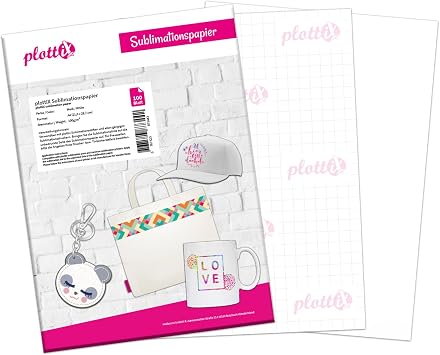 plottiX - Sublimation Paper - DIN A4-100 Sheets