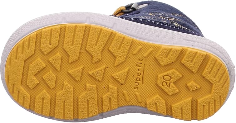 Superfit Groovy 2.0 Warm gefütterte Gore-Tex, Stivali da Neve Bambina, Blau/Pink 8010, 20 EU Larga