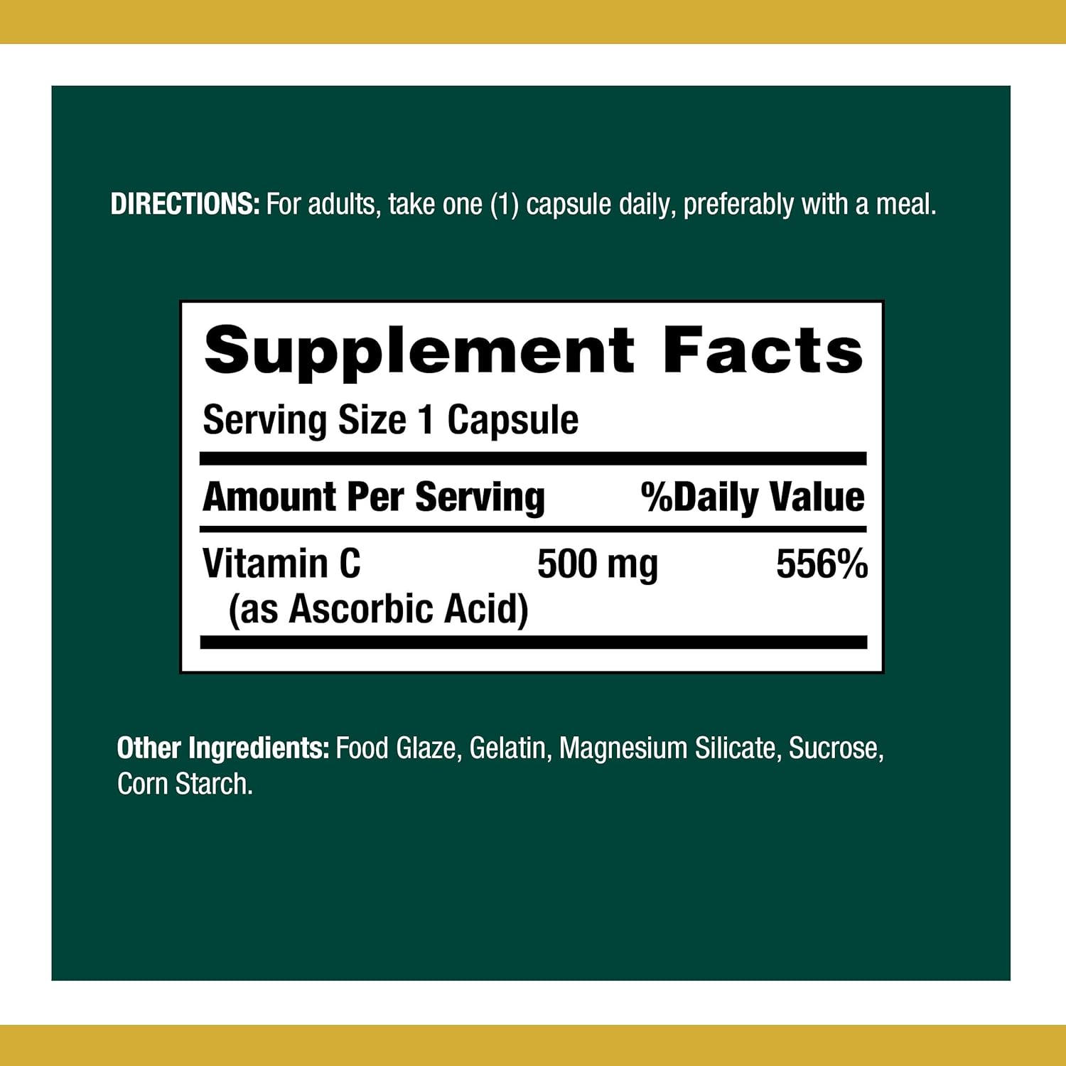 Vitamin C 50mg, Immune Support, 500mg- 100 Ct. em promoção! Veja a oferta e mais achadinhos de Vitaminas & Suplementos 2 Hoje é o melhor dia para comprar Vitamin C 50mg, Immune Support, 500mg- 100 Ct. com aquele preço maroto! Promoção! Aproveite a oferta! 2
