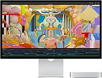 Vista 5 de Apple Mac Mini 2023 con chip Apple M2 con CPU de 8 núcleos (8 GB de RAM, almacenamiento SSD de 256 GB) Plata (renovado)