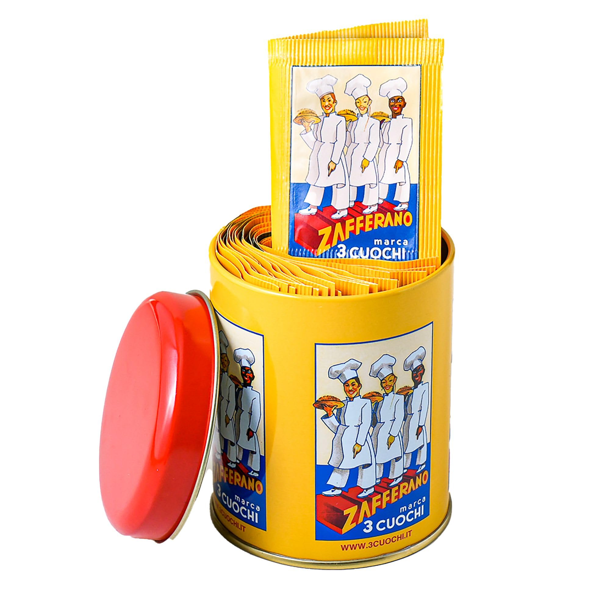 Zafferano 3 CUOCHI - 7,50 g - 25x2 bustine da 0,15 g, Polvere